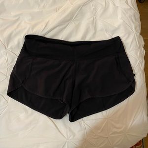 Black Lululemon Athletic Shorts